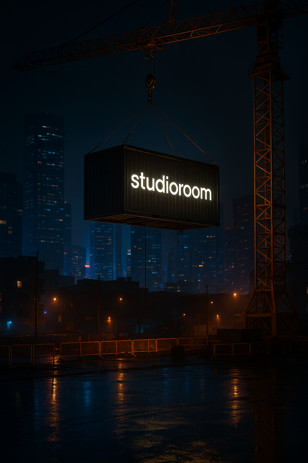 Studioroom Container påväg till kund